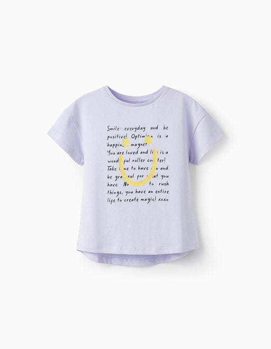 Zippy t-shirt licht paars