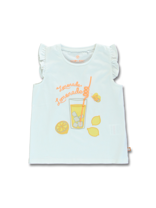 Lemon Beret Marshmallow T-shirt