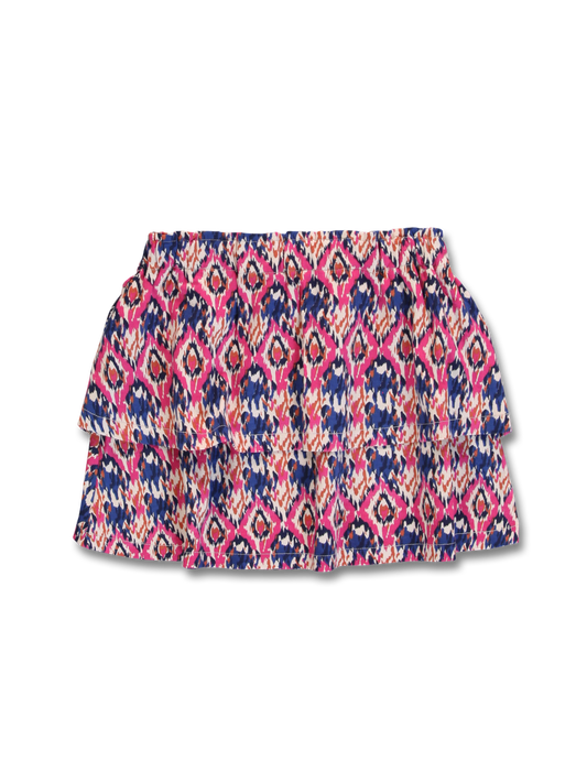 Lemon Beret Rok Fuchsia Bedrukt