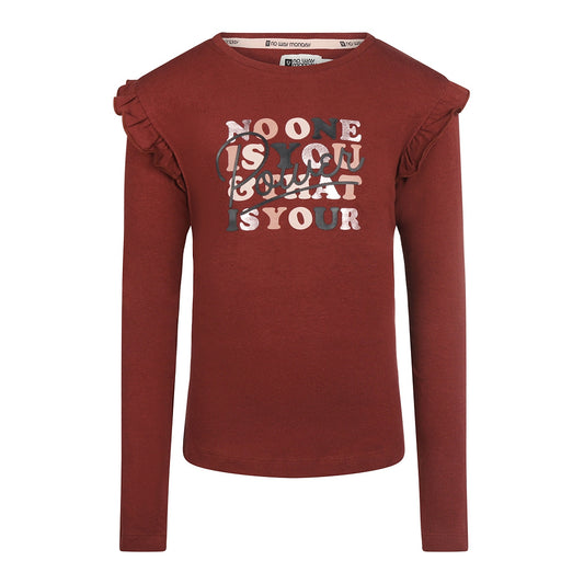 No Way Monday T-Shirt Burgundy