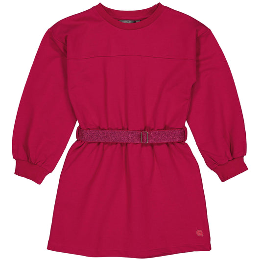 Quapi Dalia Dress Pink Red