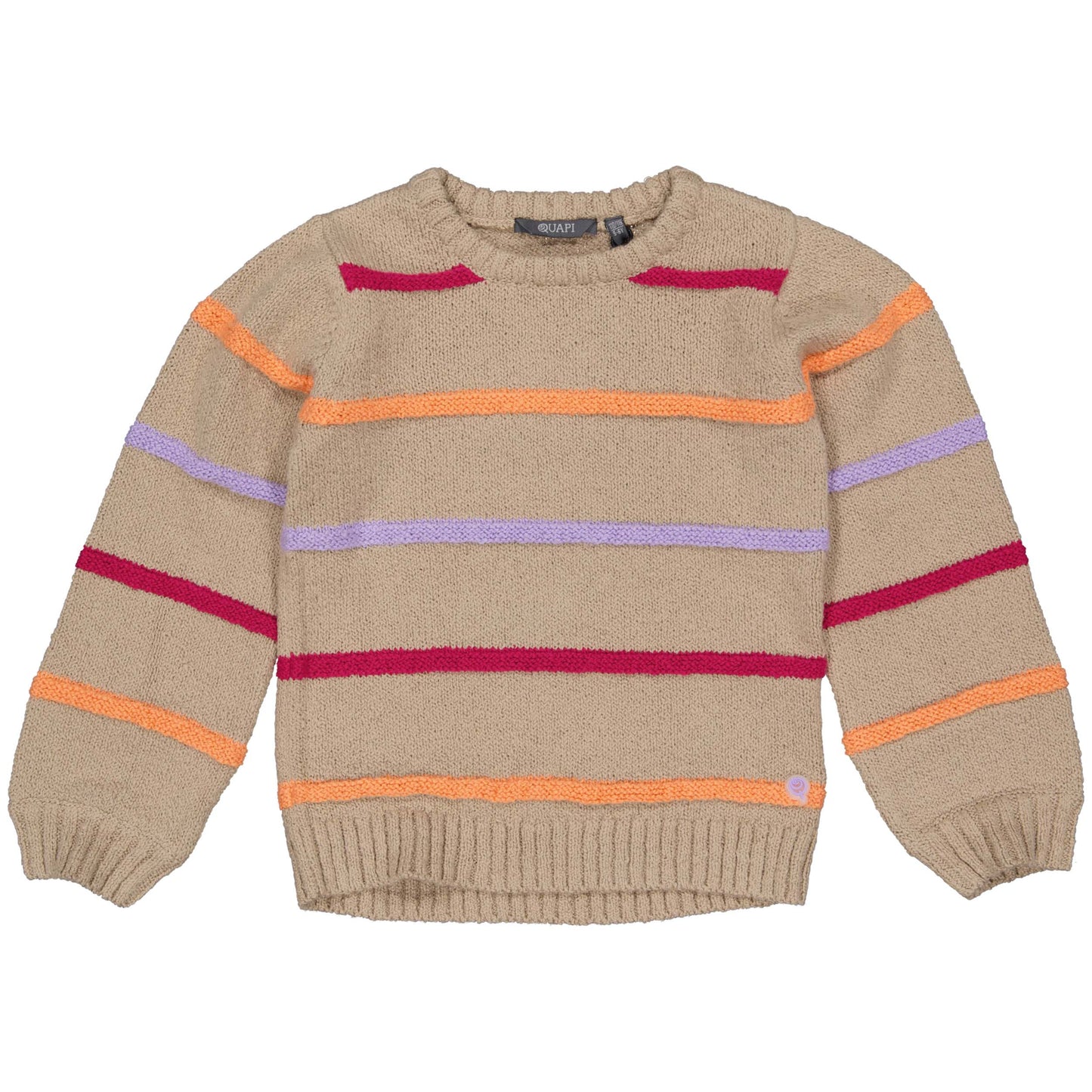 Quapi Dirkje Sweater Dark Sand