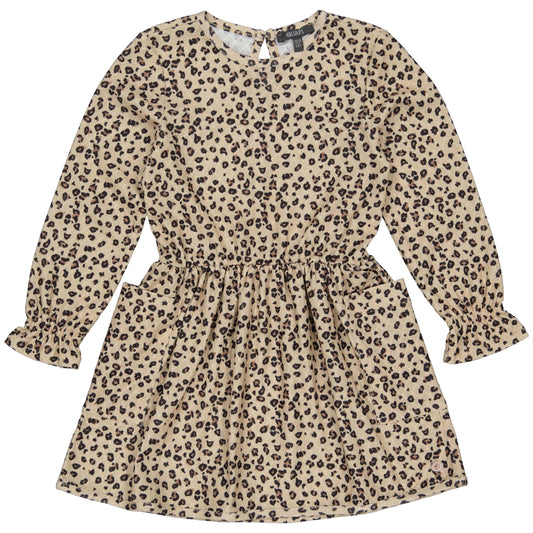 Quapi Sand Light Animal Dress